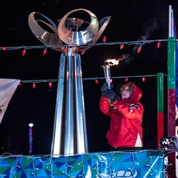 Torchlighting marks 75 days until the 2020 BC Winter Games