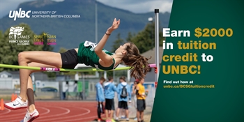 UNBC Offers Tuition Credit to BC Summer Games Participants