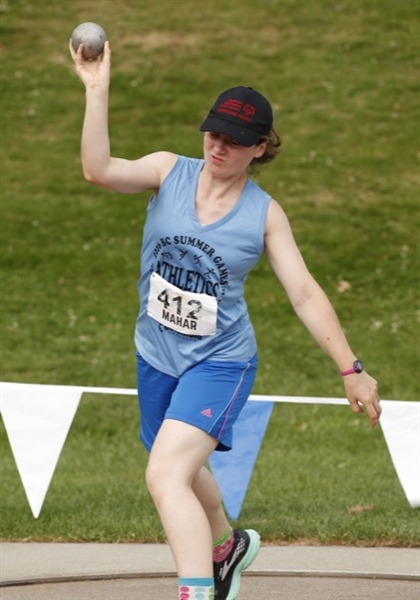 SPECIAL OLYMPICS: Shot put title goes to Gibsons girl