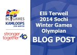 Elli Terwiel, 2014 Sochi Winter Games Olympian, Takes on the Role of BC Winter Games Athlete Ambassador