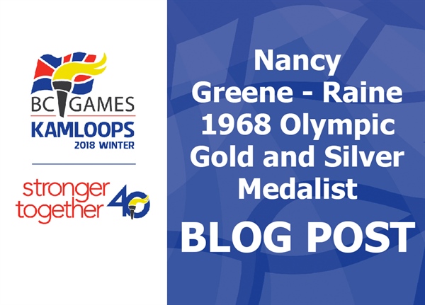 Interview with Senator Nancy Greene-Raine, 1968 Olympic Gold and Silver Medalist